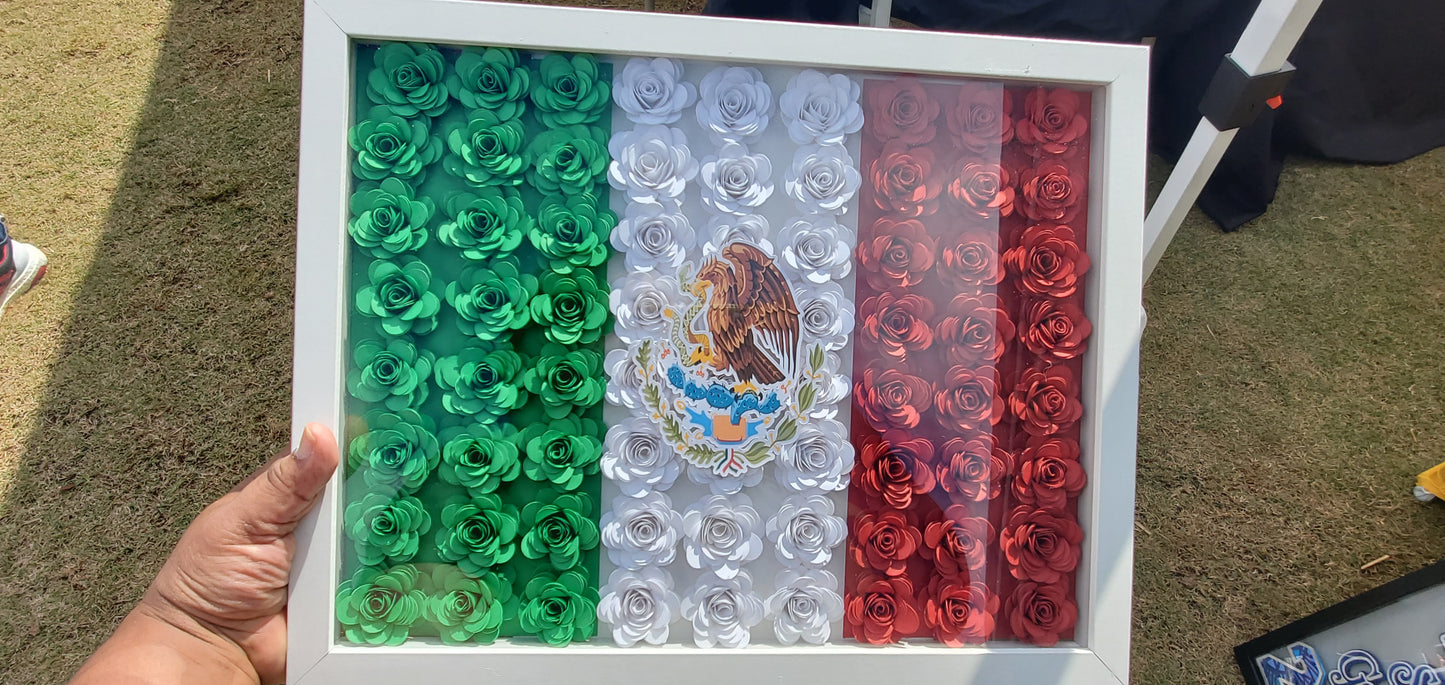 Flowered Country Flags
