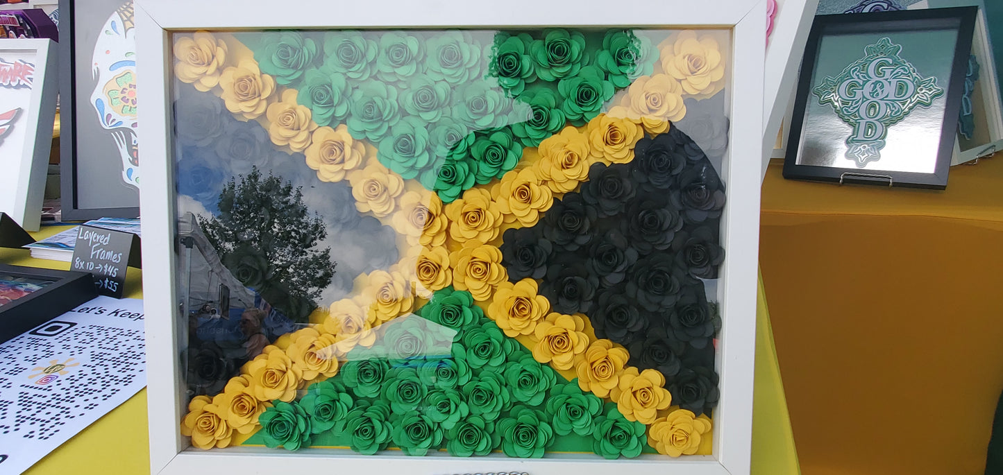 Flowered Country Flags
